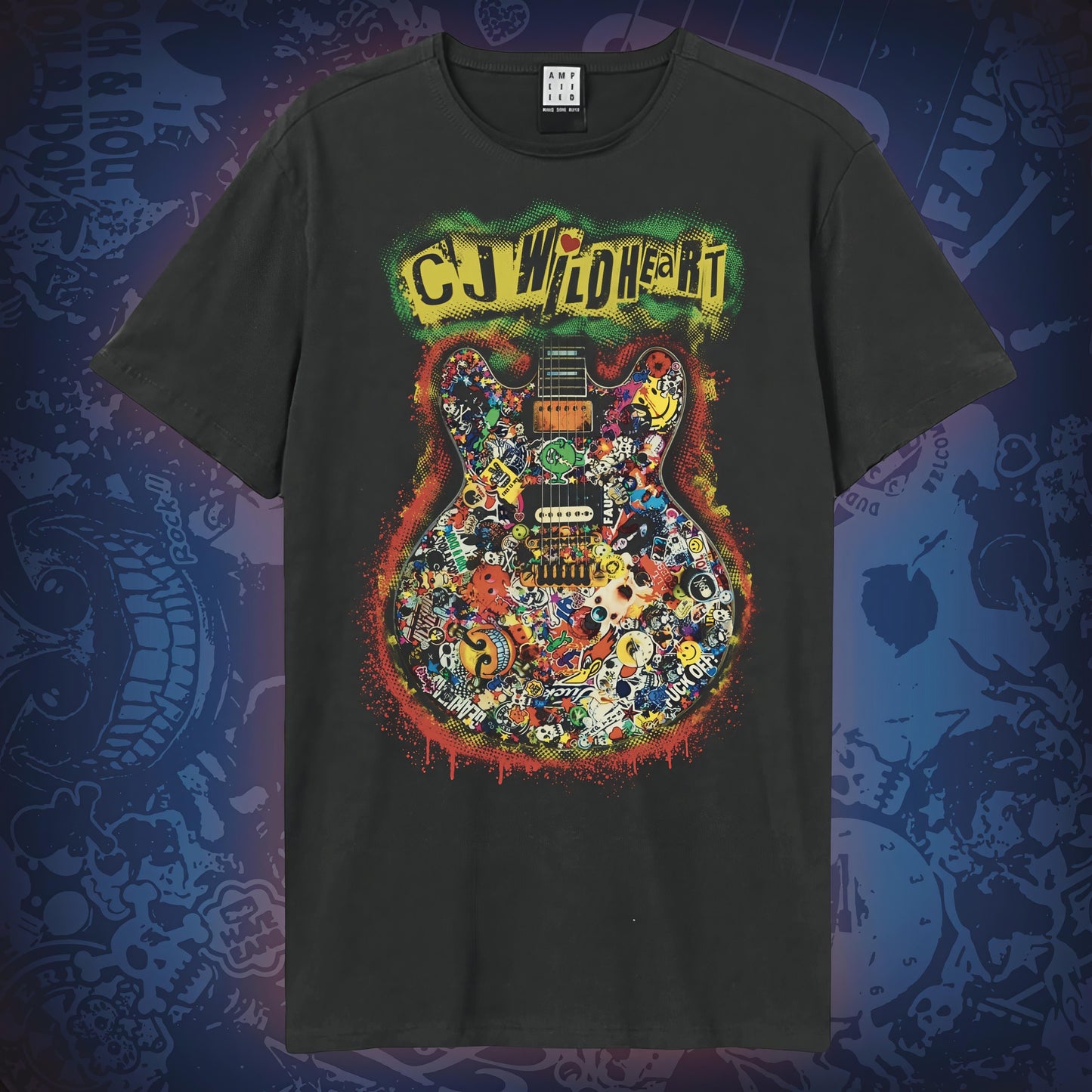 LUCY Pop VINTAGE Charcoal T-shirt