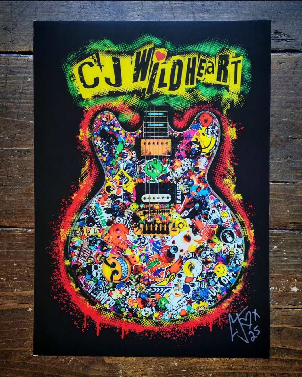Lucy Signed Art Print + 2 Stickers