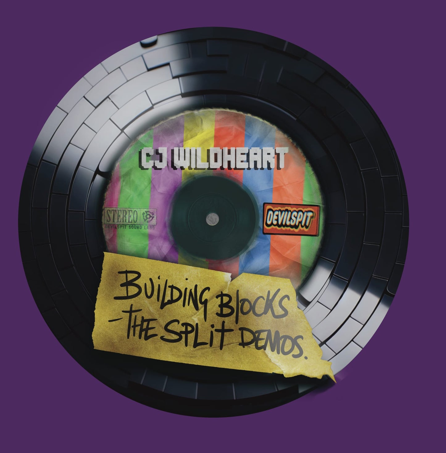 CJ Wildheart - The Building Blocks CD (SIGNED COPY)