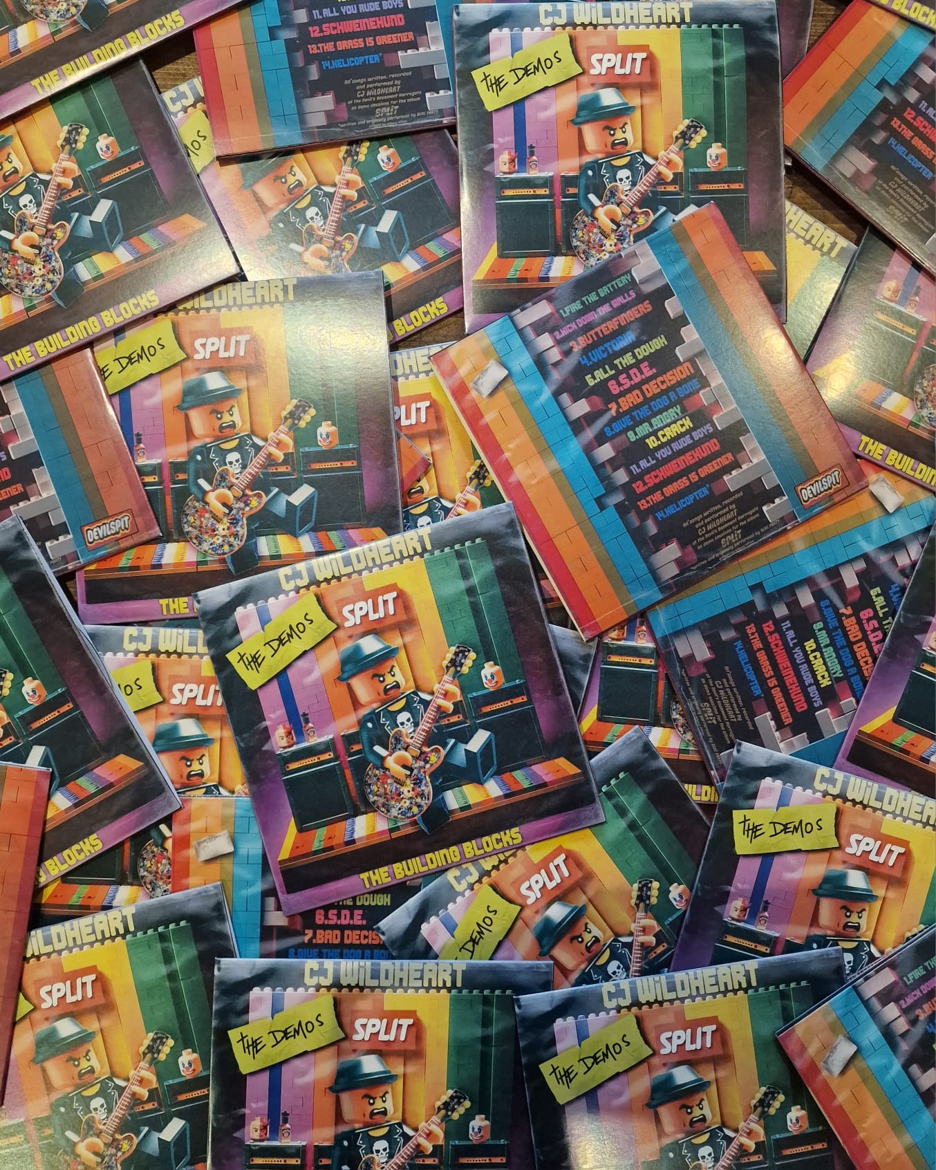 CJ Wildheart - The Building Blocks CD (SIGNED COPY)