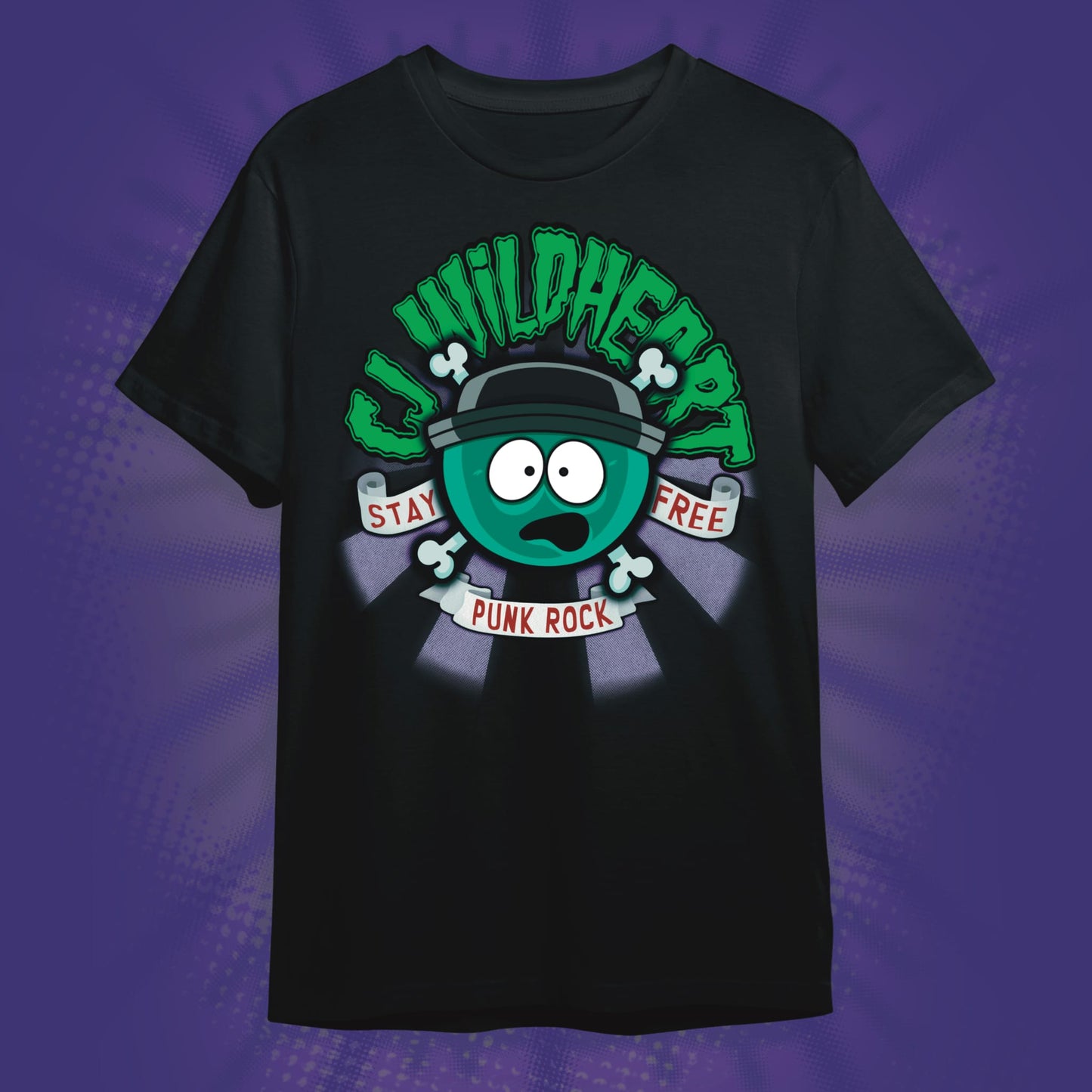 CJ Wildheart - 'Stay Free' T-shirt