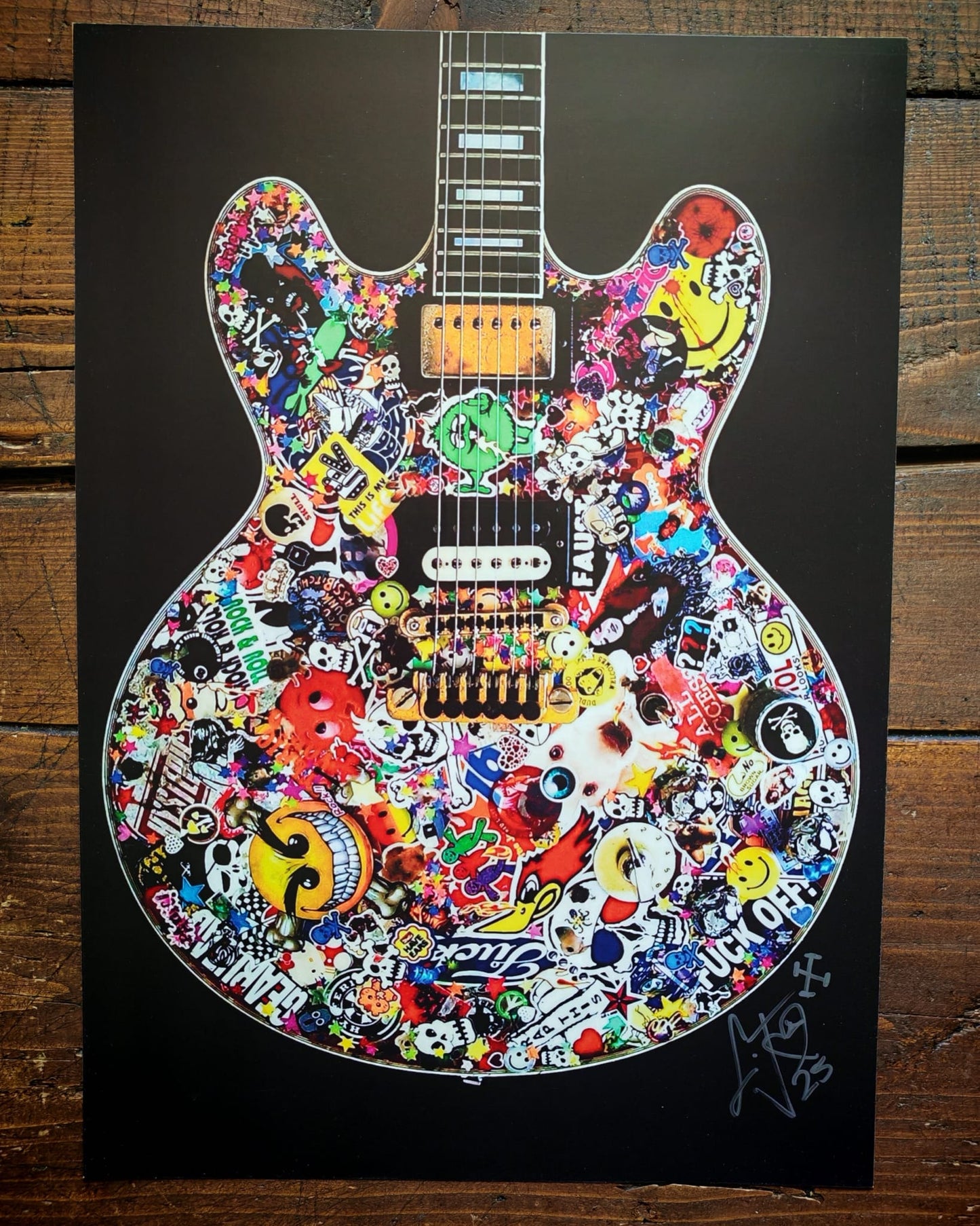 Signed A3 Art Print - LUCILLE