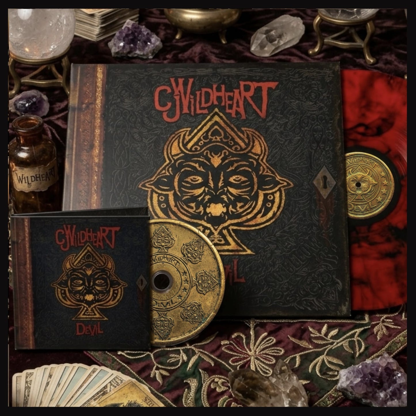 CJ Wildheart - DEVIL Vinyl & CD Bundle (Preorder)