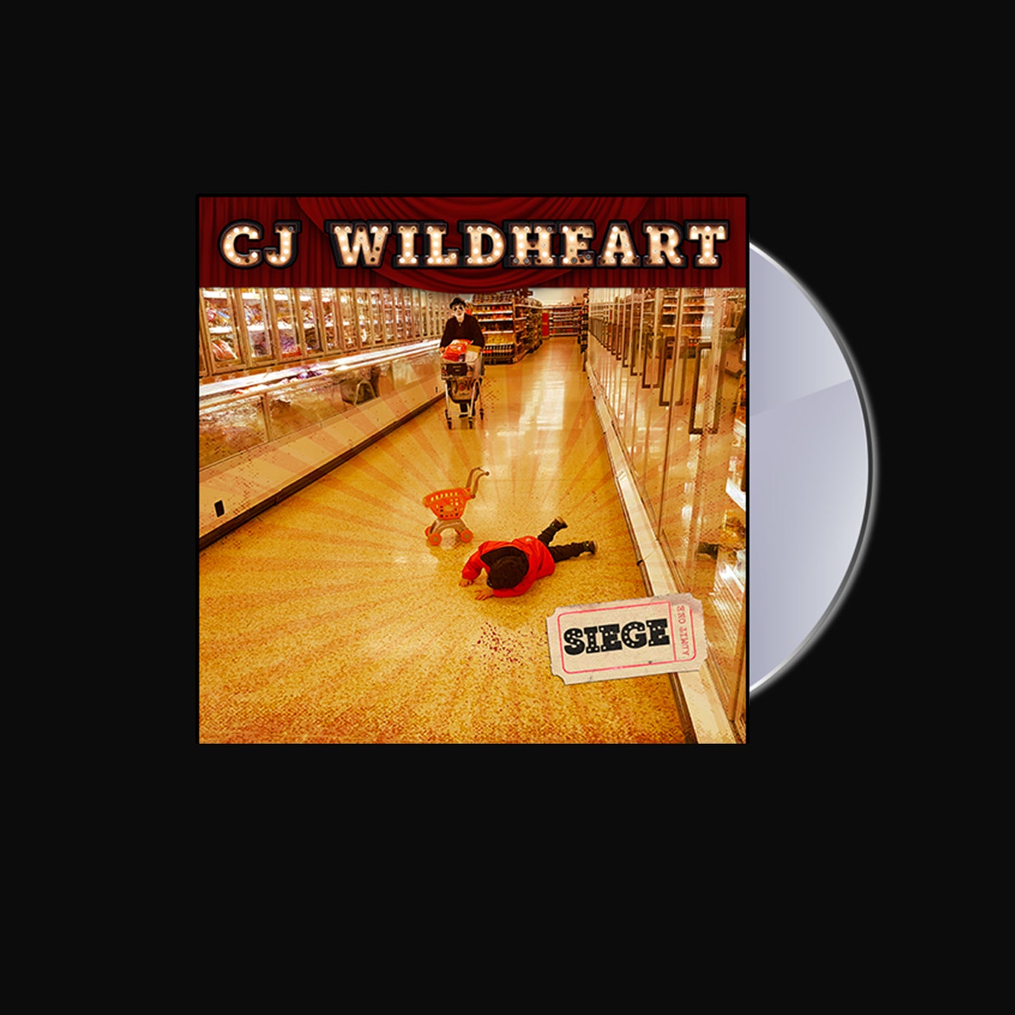 CJ Wildheart - Signed Siege CD
