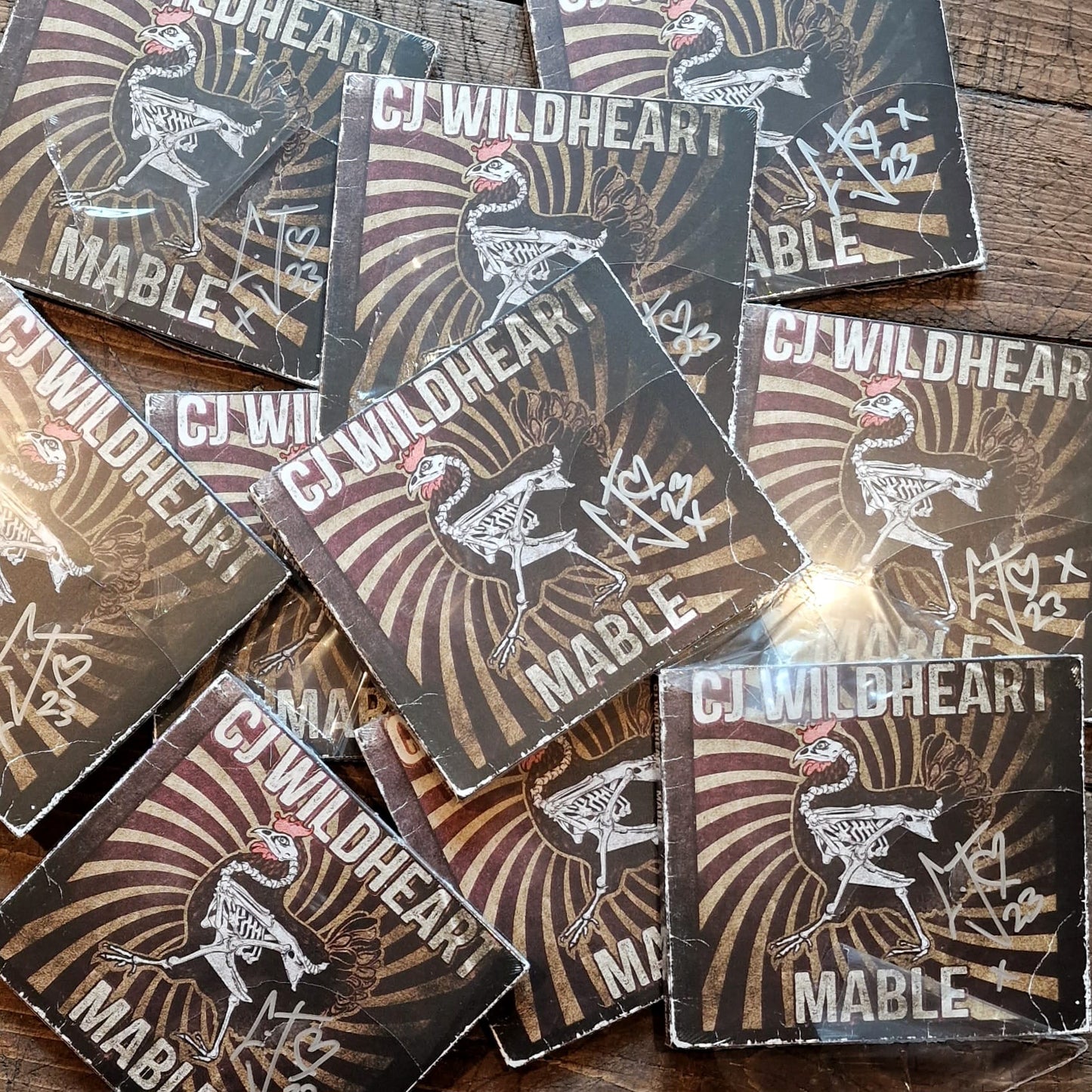 CJ Wildheart - Signed Mable CD