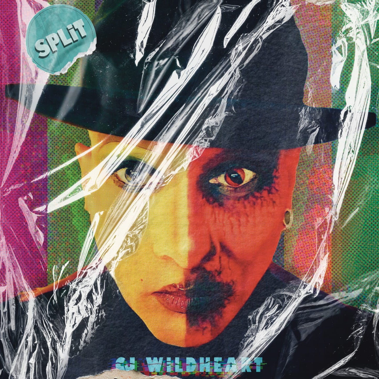 CJ Wildheart - SPLIT Ltd Edition Orange VINYL SIGNED