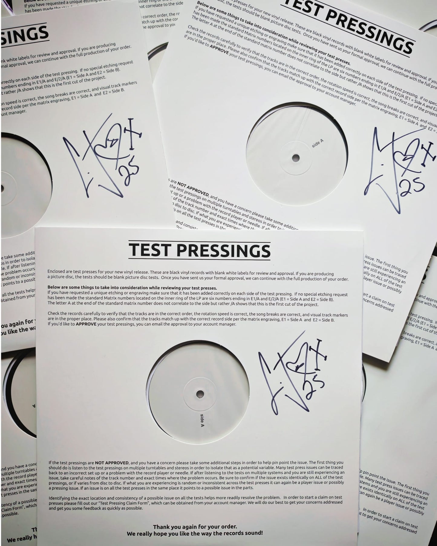 SLOTS Test Pressing