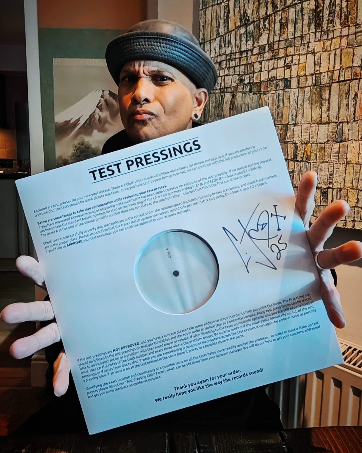 SLOTS Test Pressing