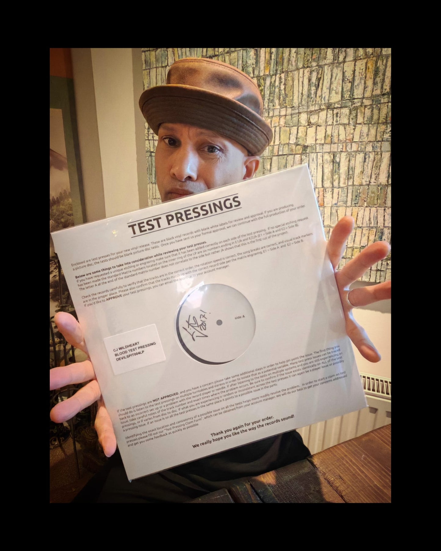 Rarities - BLOOD TEST PRESSING